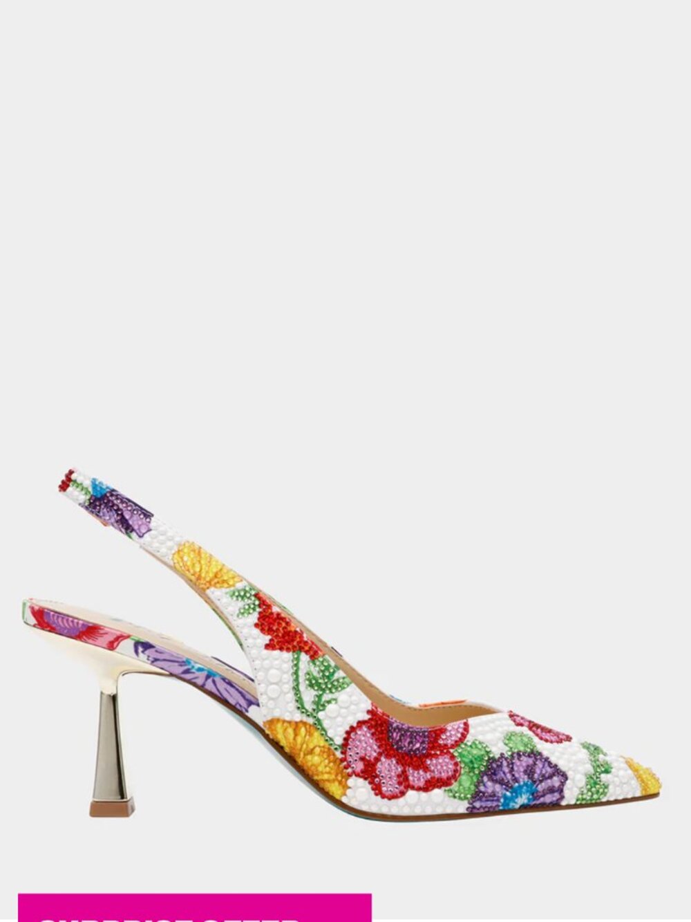 Betsey Johnson Clark Bright Multi - Picture 2 of 5
